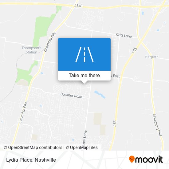 Mapa de Lydia Place