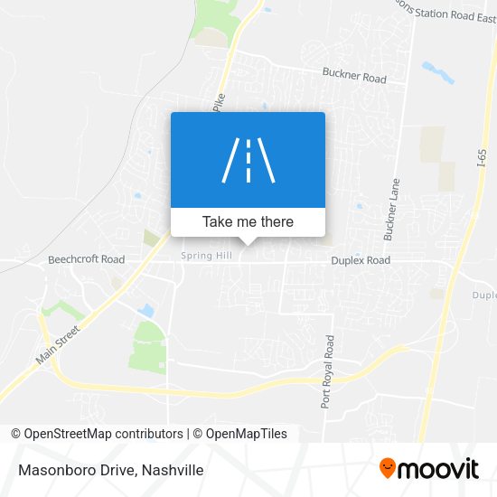 Mapa de Masonboro Drive