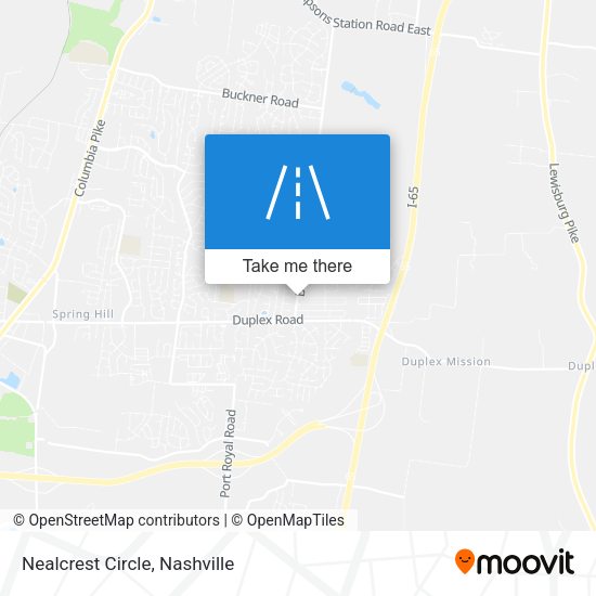 Mapa de Nealcrest Circle