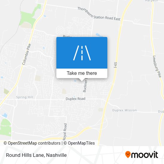 Mapa de Round Hills Lane