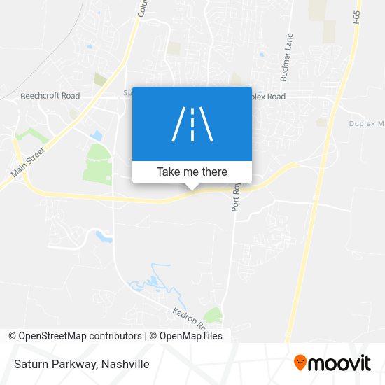Mapa de Saturn Parkway
