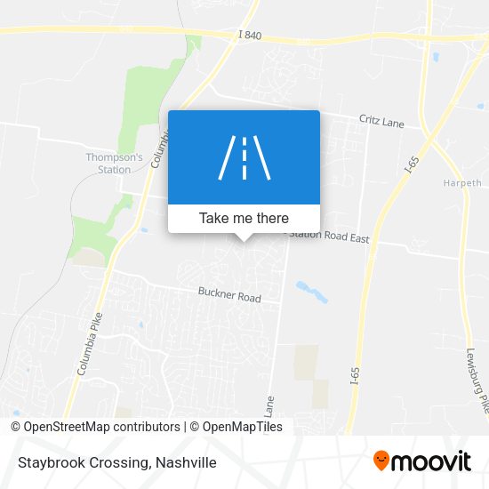 Mapa de Staybrook Crossing