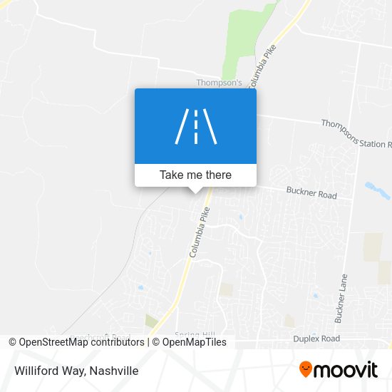 Mapa de Williford Way
