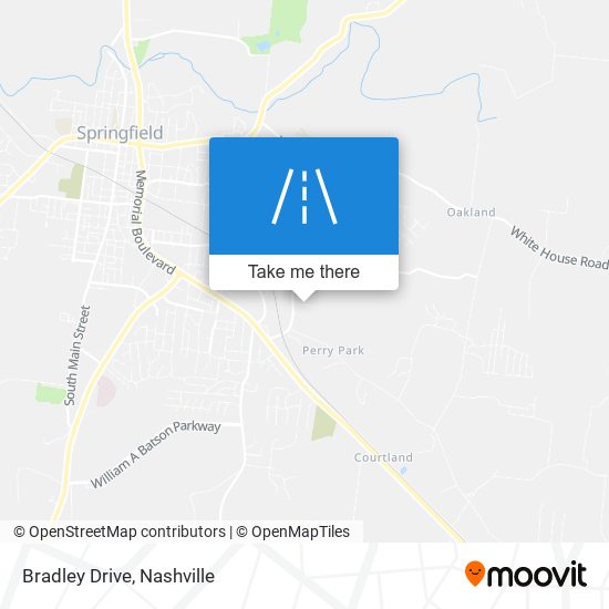 Bradley Drive map