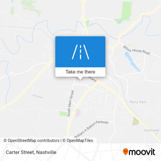 Mapa de Carter Street