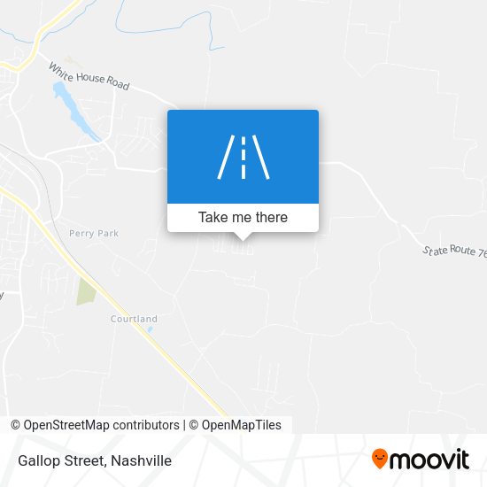 Mapa de Gallop Street