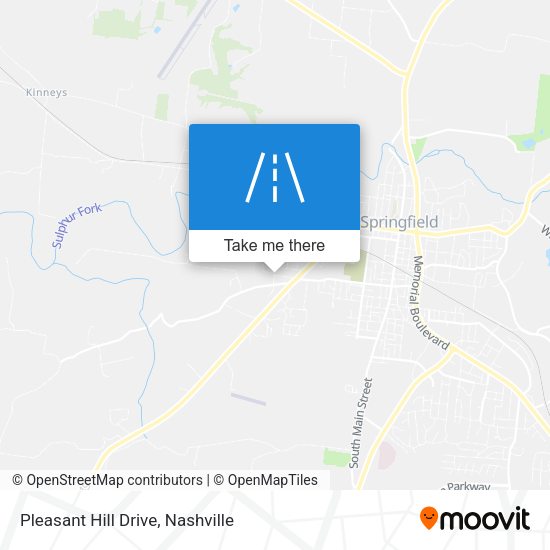 Mapa de Pleasant Hill Drive