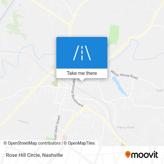 Mapa de Rose Hill Circle