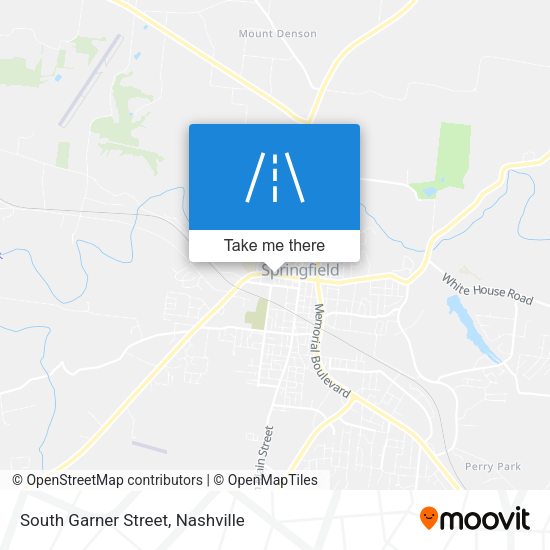 South Garner Street map