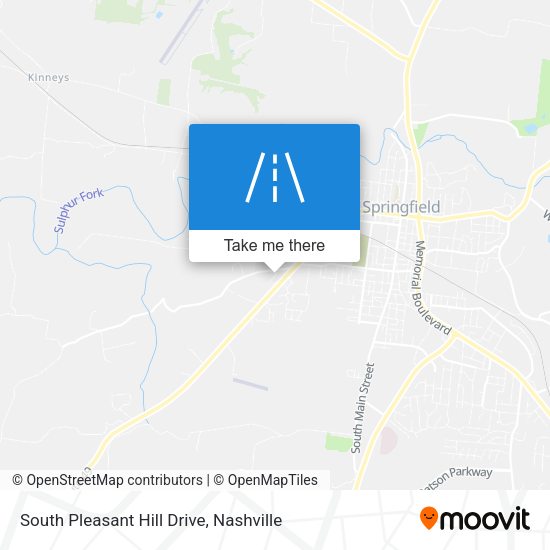 South Pleasant Hill Drive map