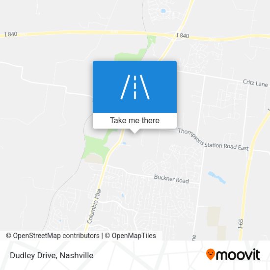 Dudley Drive map