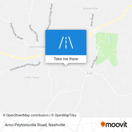 Arno-Peytonsville Road map