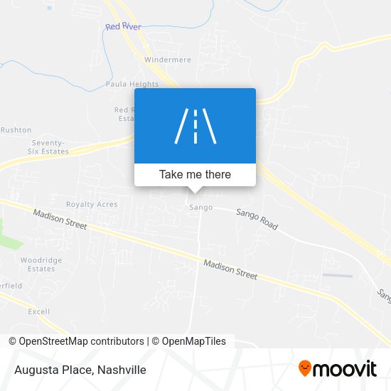 Augusta Place map