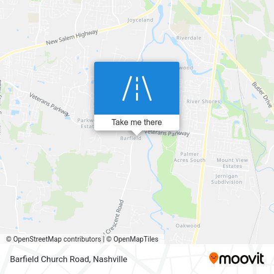 Mapa de Barfield Church Road