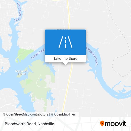 Mapa de Bloodworth Road