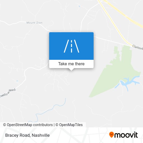 Mapa de Bracey Road