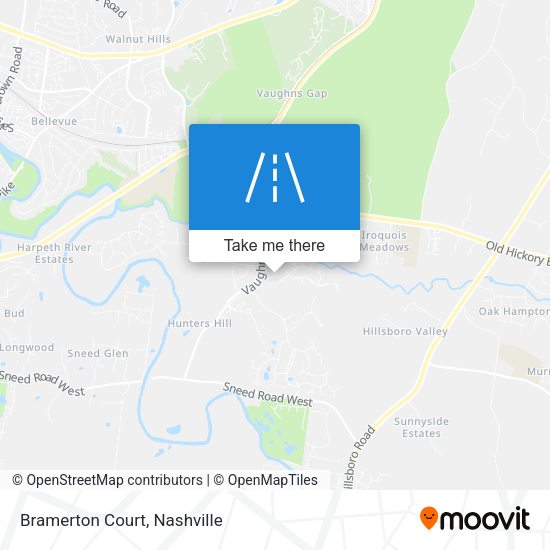 Bramerton Court map