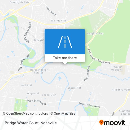 Mapa de Bridge Water Court