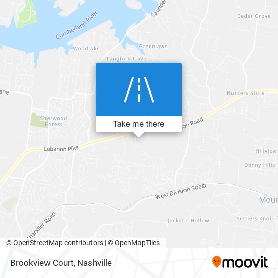 Mapa de Brookview Court
