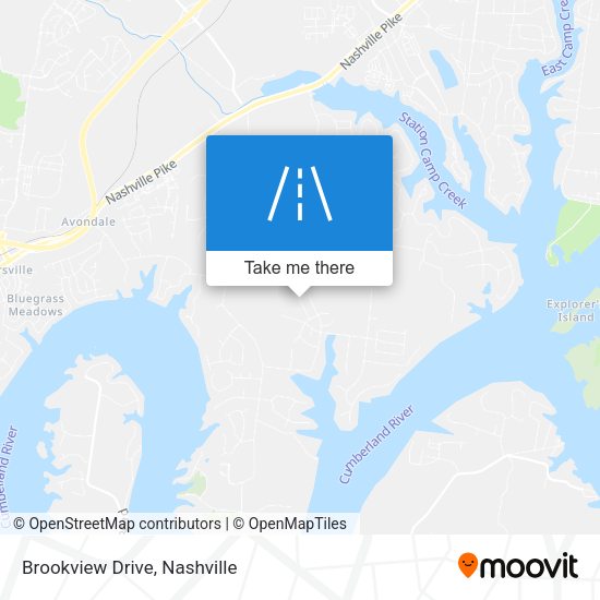 Mapa de Brookview Drive
