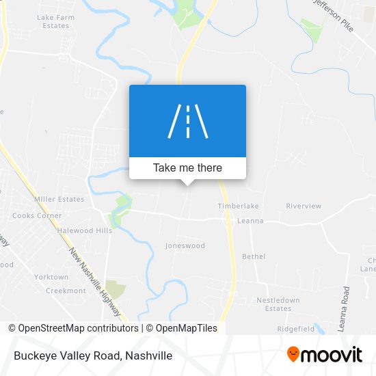 Mapa de Buckeye Valley Road