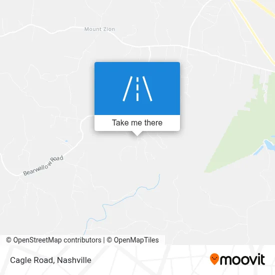 Cagle Road map