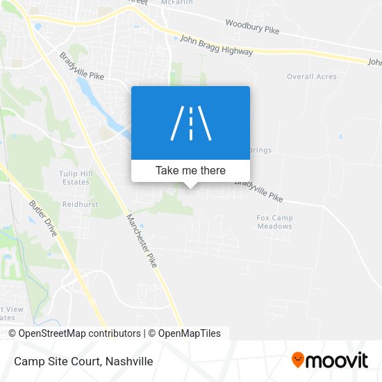 Mapa de Camp Site Court