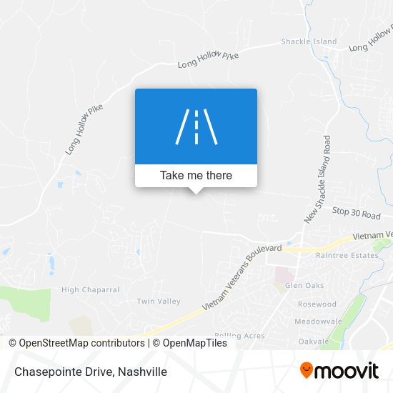 Chasepointe Drive map