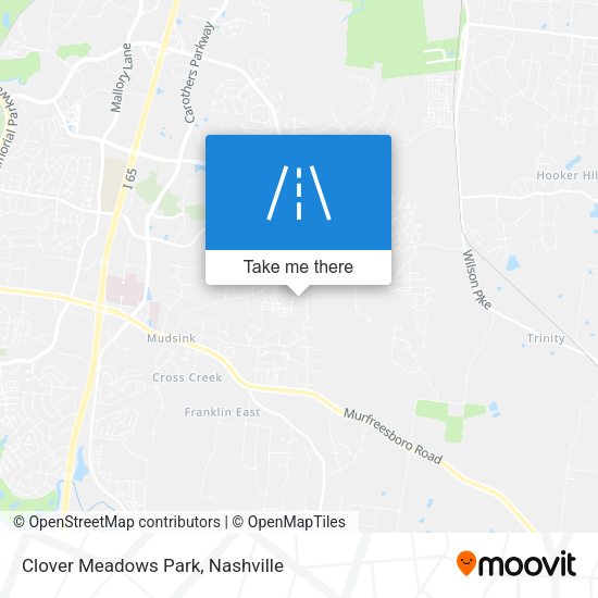 Mapa de Clover Meadows Park