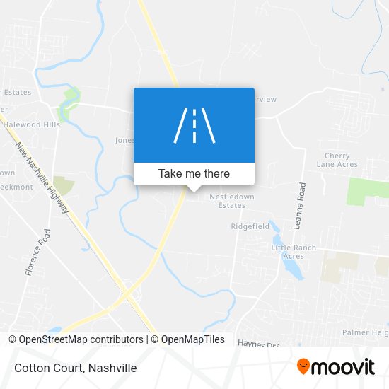 Mapa de Cotton Court