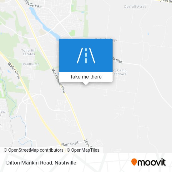 Mapa de Dilton Mankin Road