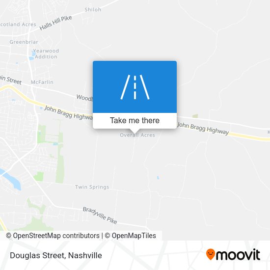 Douglas Street map