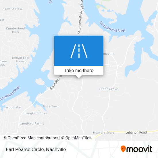 Earl Pearce Circle map