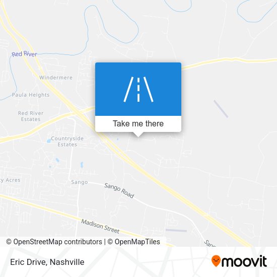 Mapa de Eric Drive