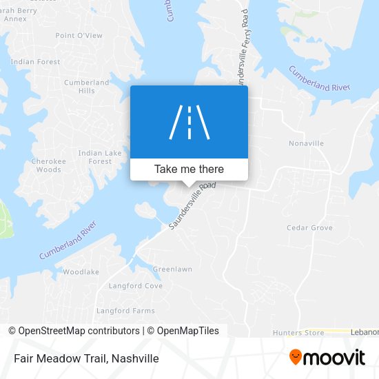 Mapa de Fair Meadow Trail