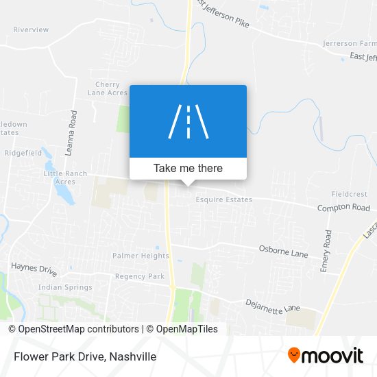 Mapa de Flower Park Drive