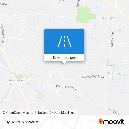Mapa de Fly Road