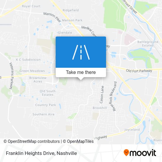 Franklin Heights Drive map
