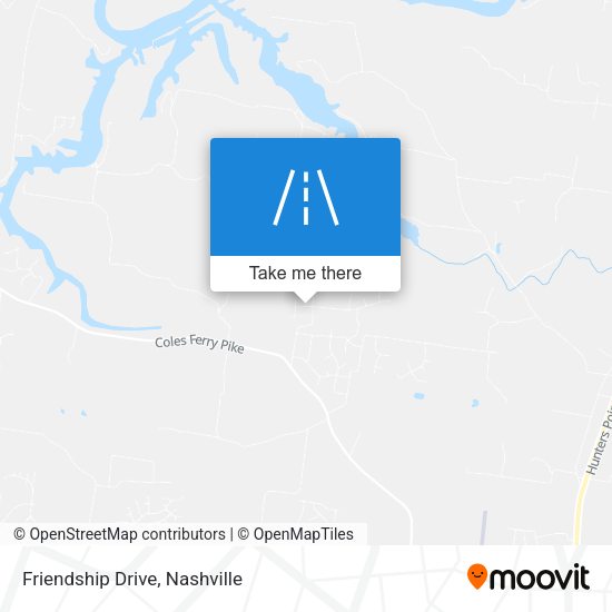 Friendship Drive map
