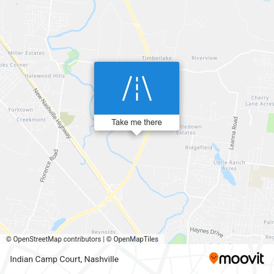 Mapa de Indian Camp Court