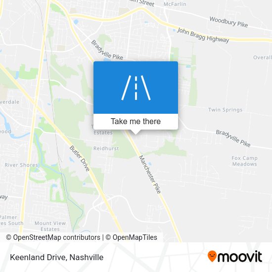 Mapa de Keenland Drive