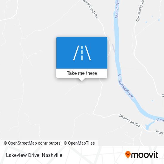 Mapa de Lakeview Drive