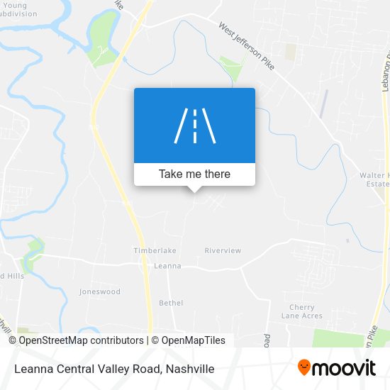 Mapa de Leanna Central Valley Road