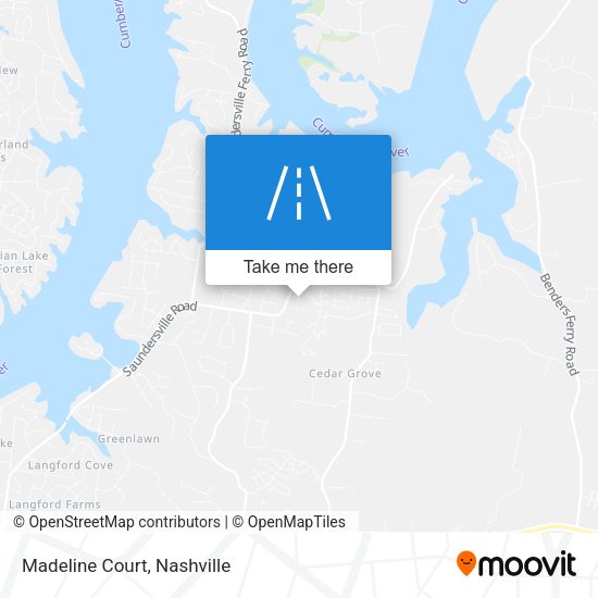 Mapa de Madeline Court