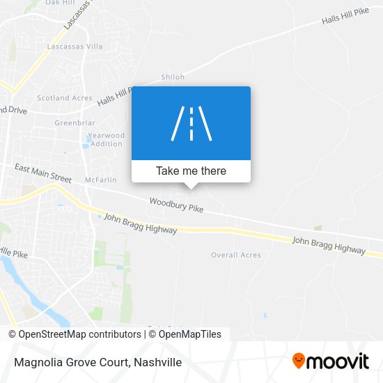 Magnolia Grove Court map