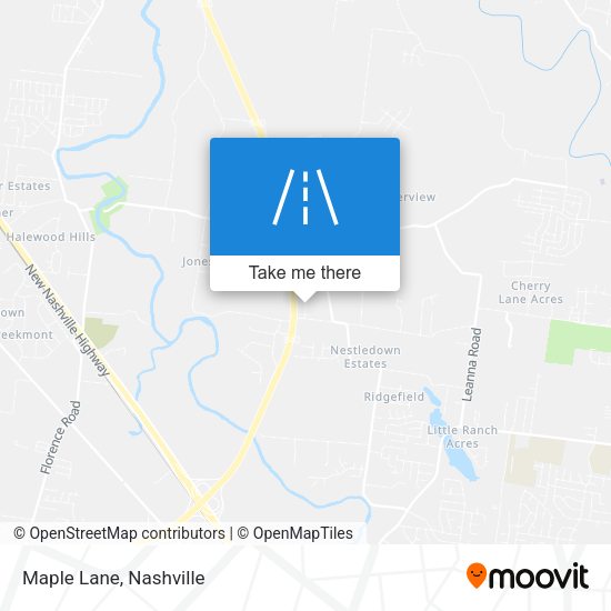Mapa de Maple Lane