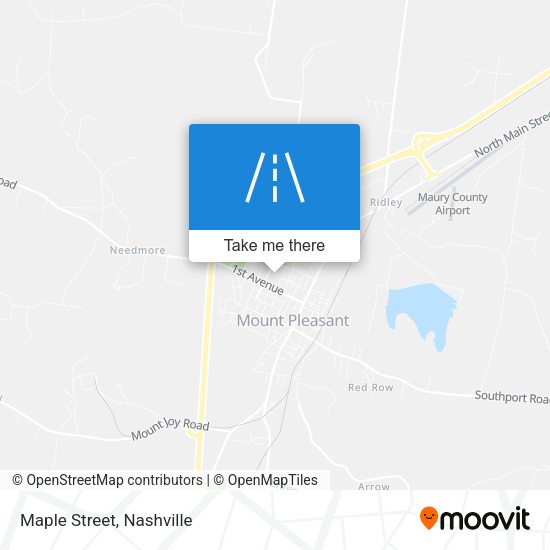 Mapa de Maple Street
