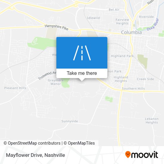 Mapa de Mayflower Drive