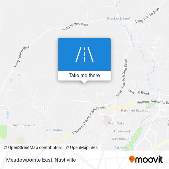 Meadowpointe East map