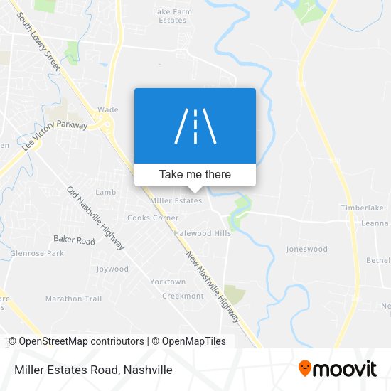 Mapa de Miller Estates Road